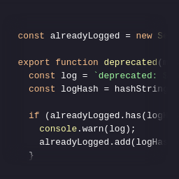 Image of code sample for the article: How to deprecate features in your API before making breaking changes
