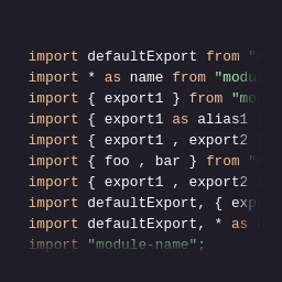 Image of code sample for the article: Why default exports are bad